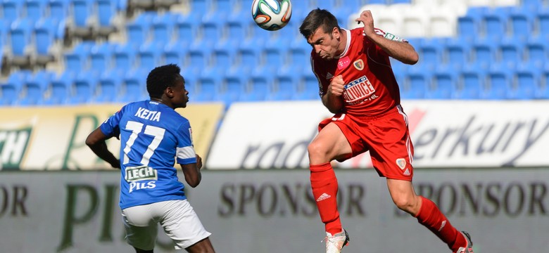 T-Mobile Ekstraklasa: Lech Poznań pokonał Piasta Gliwice