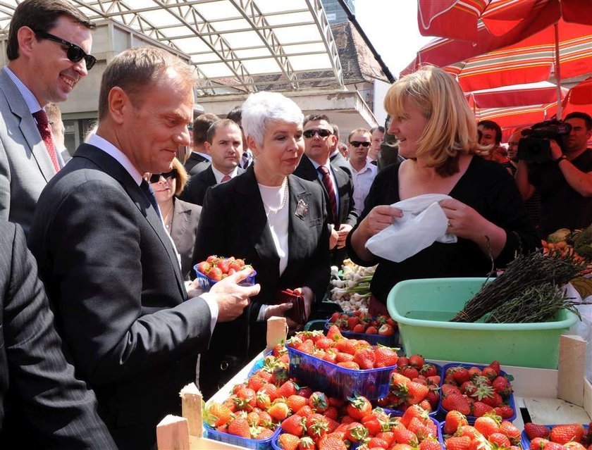 Tusk zrobił zakupy dla żony. W Chrowacji