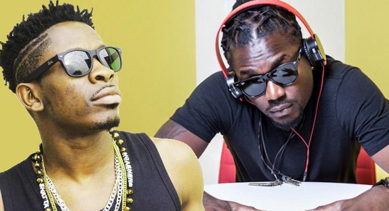 From left to right - Shatta Wale, Samini