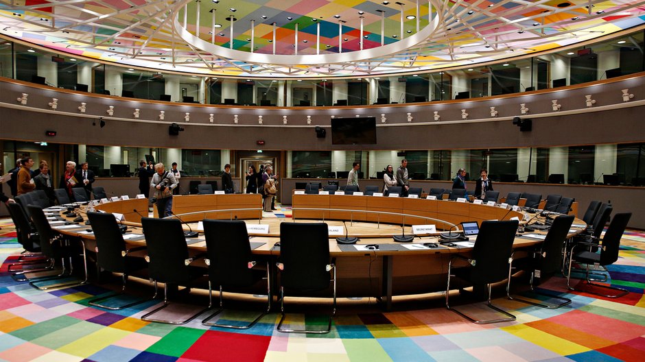 Sala posiedzeń Rady Europejskiej