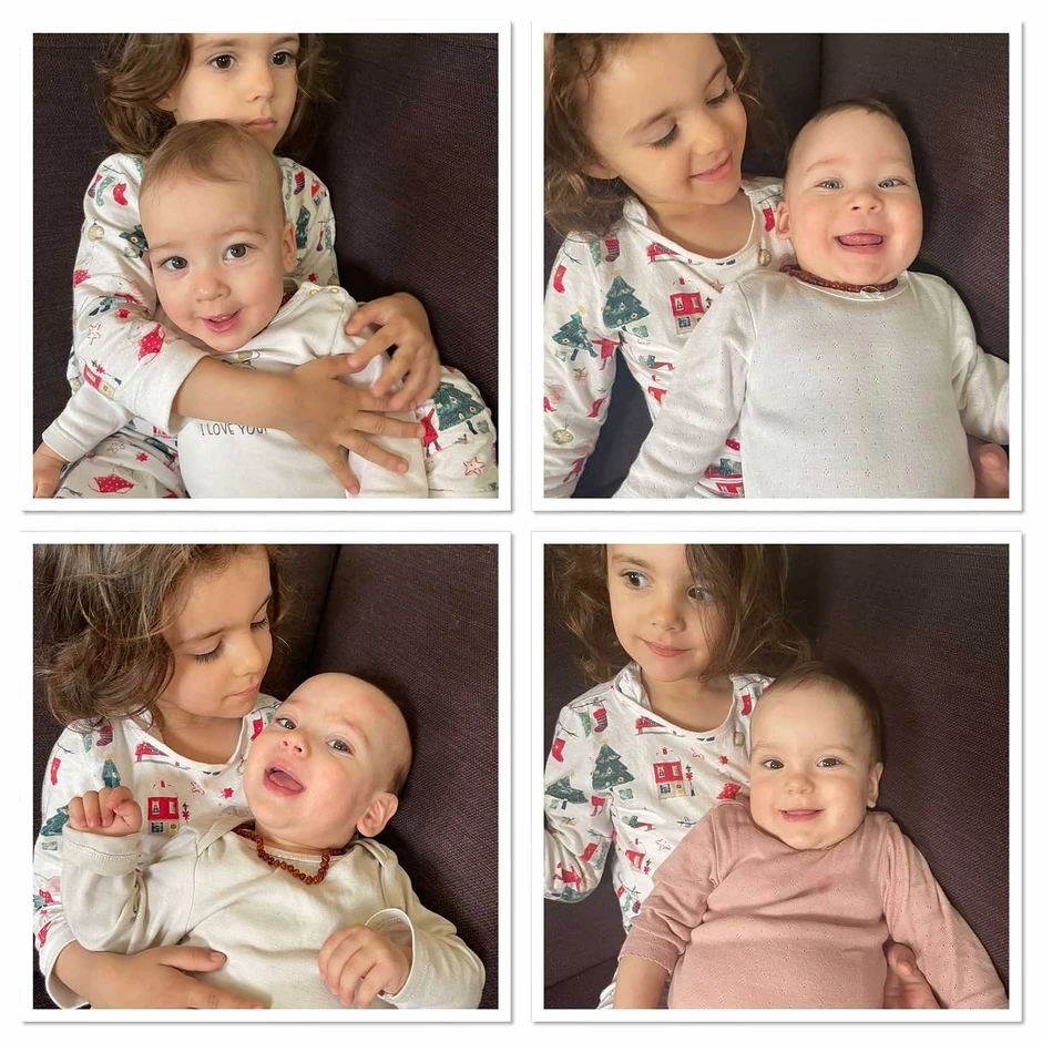 Starija sestra Iskra čuva devojčice