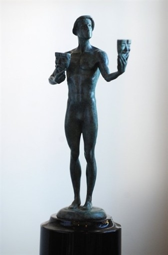 a US - ENTERTAINMENT - SAG AWARDS - STATUETTE