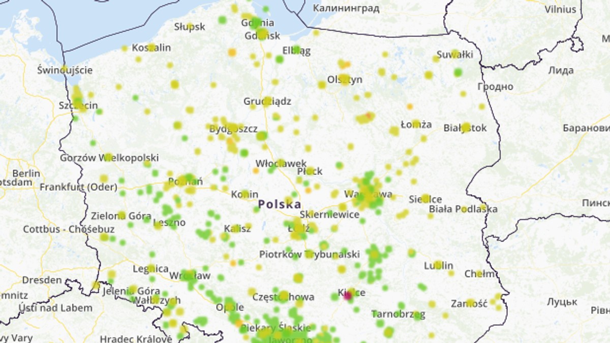 Smog w Polsce - 30 października. Stan, jakość i zanieczyszczenie powietrza