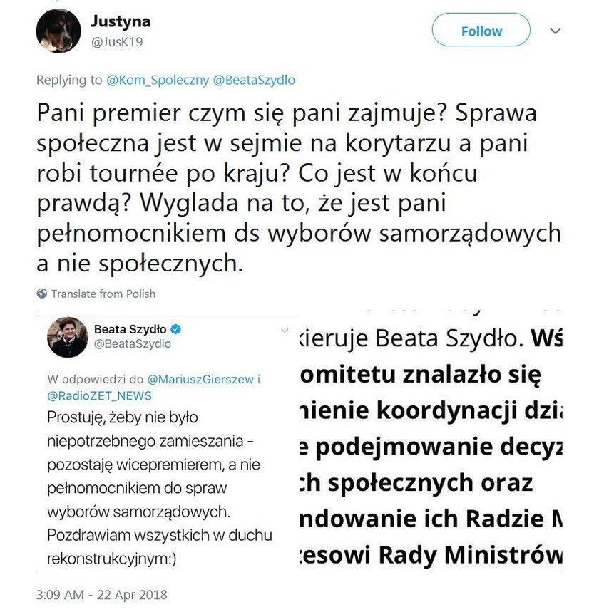 Beata Szydło popłynęła - memy