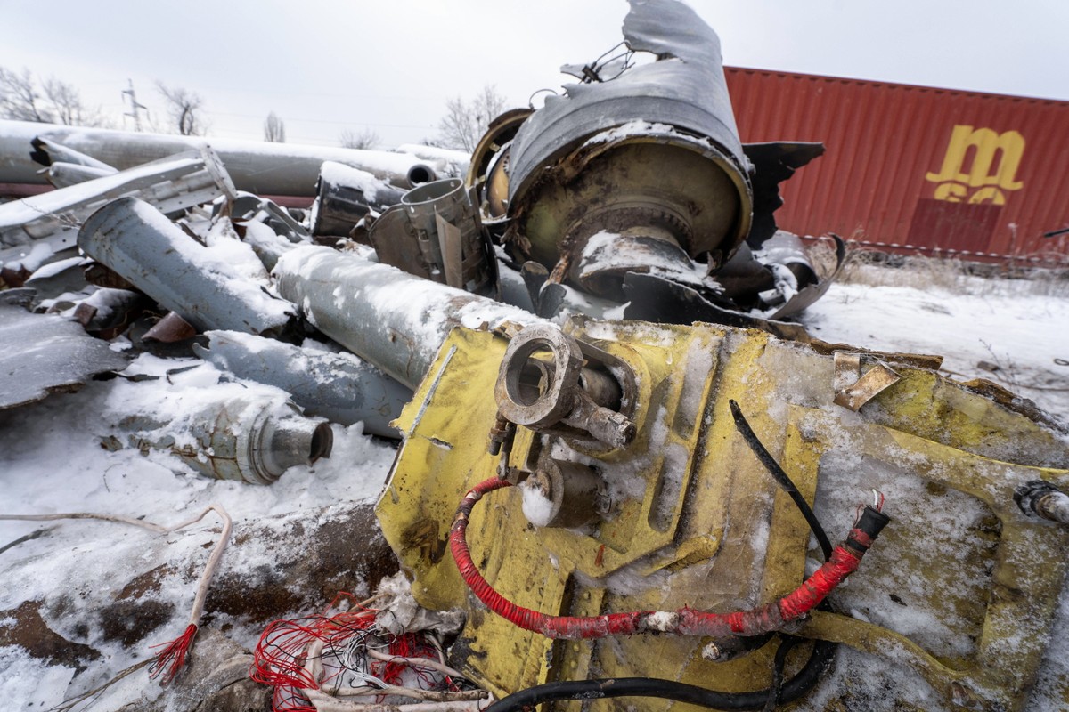 pozostałości rakiety