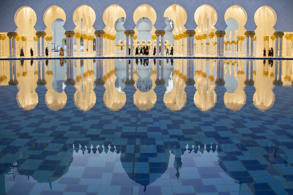 Sheikh Zayed Mosque (pol. Meczet Szejka Zayeda) - Dhafer Al Shehri/National Geographic Traveler Photo Contest