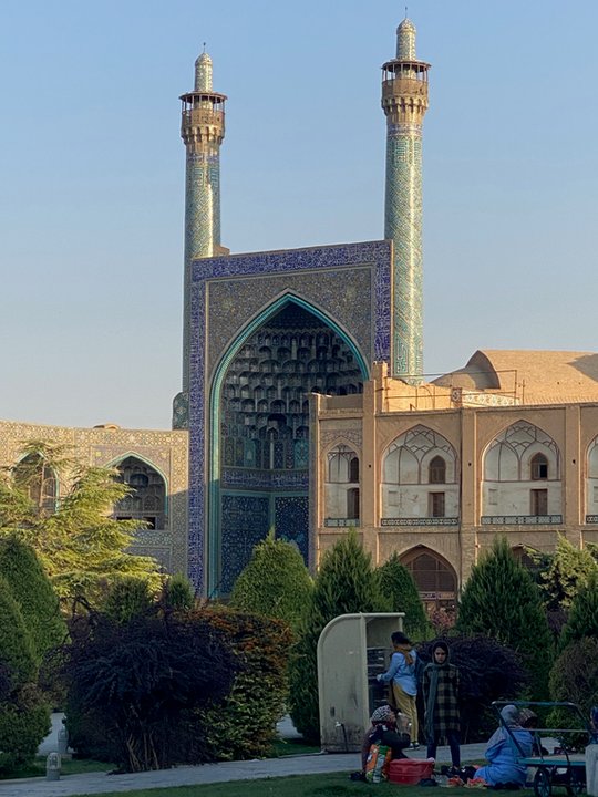 Isfahan. Meczet królewski