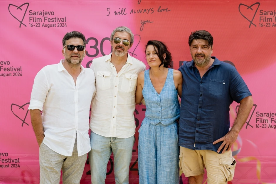 Ekipa filma "Nakon ljeta" na Sarajevo Film Festivalu
