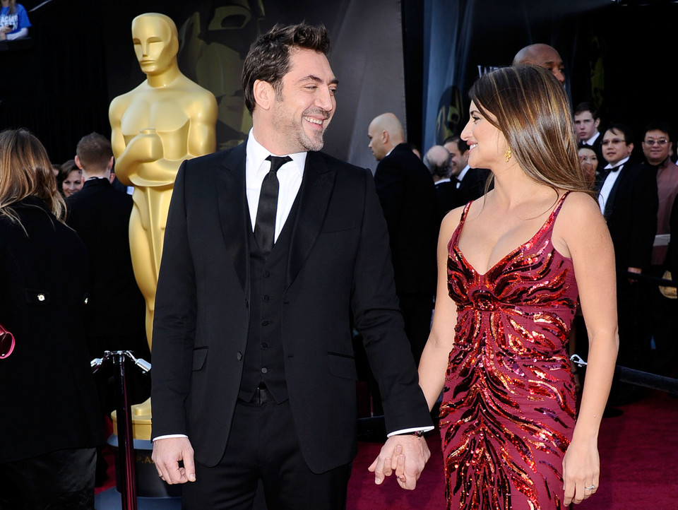 Penélope Cruz i Javier Bardem na rozdaniu Oscarów/ fot. Getty Images