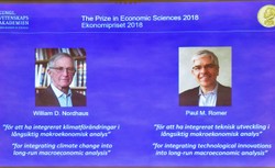Zmiany klimatu i innowacje technologiczne w makroekonomii. Ogłoszono laureatów Nagrody Nobla w dziedzinie ekonomii