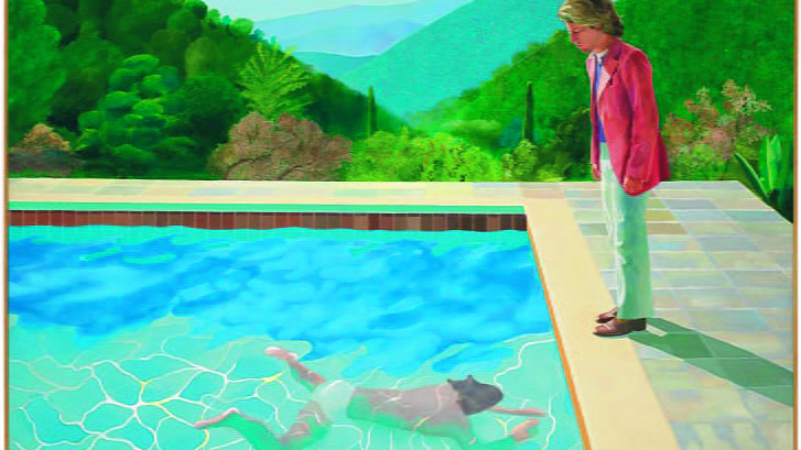 90 mln dol. David Hockney -  Portrait of an Artist (Pool with Two Figures), 1972 r.