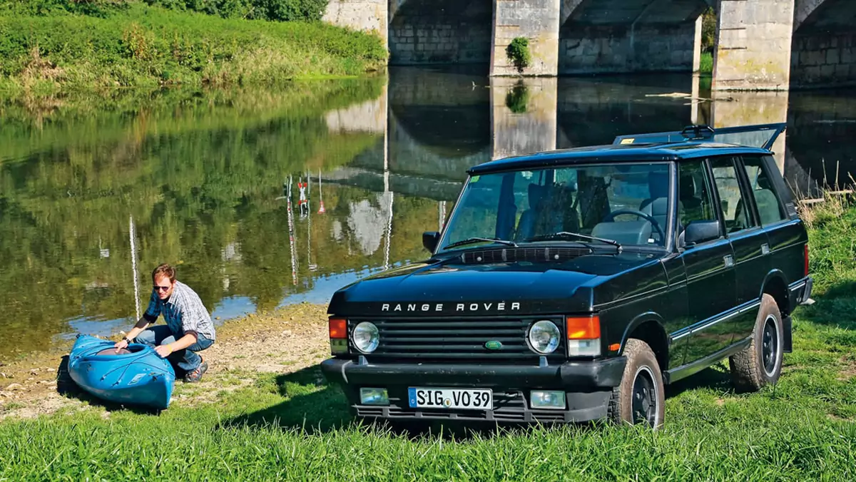 Range Rover - 4x4 wjechało na salony