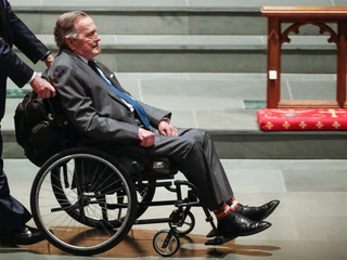 George H.W. Bush, 41. prezydent USA. Żył w latach 1924 - 2018