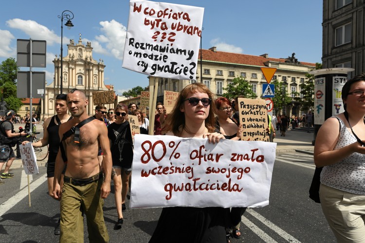 Marsz Szmat w Warszawie