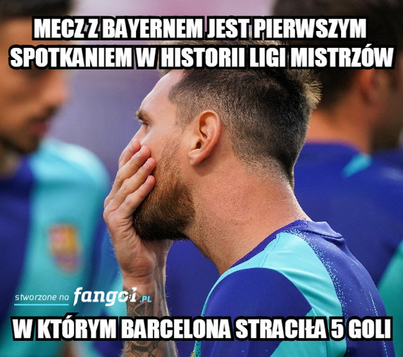 Memy po meczu FC Barcelona - Bayern Monachium