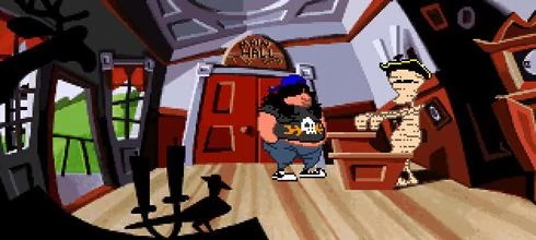 Screen z gry Day of the Tentacle