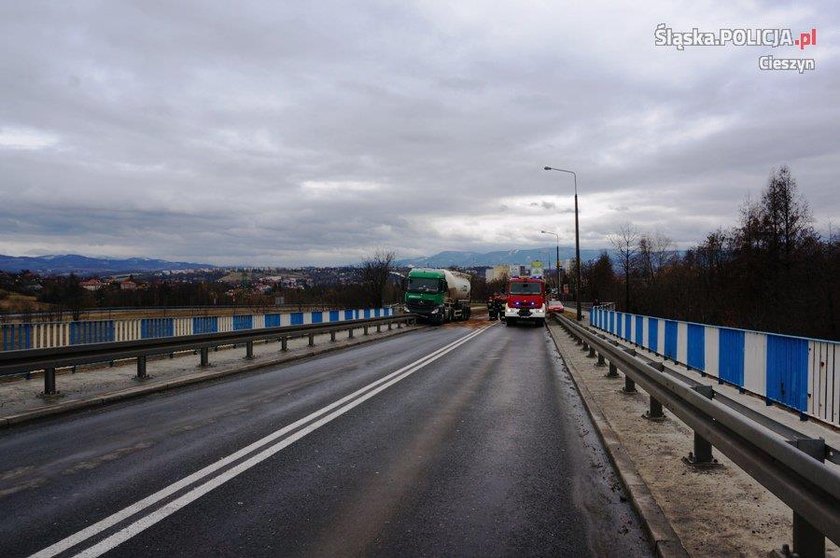 Śmierć za kierownicą tira