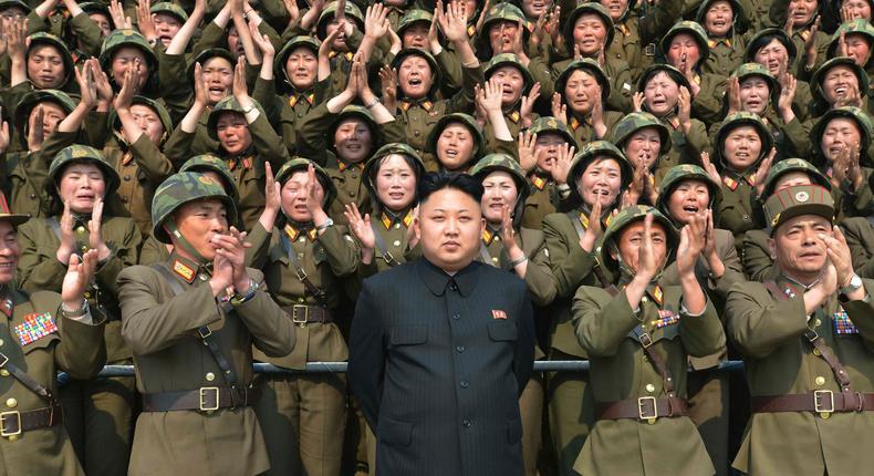 North Korean leader Kim Jong Un.