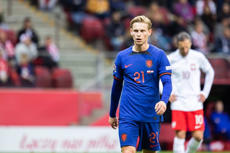 A pesar de todas sus habilidades, la actuación de Frenkie de Jong con la selección holandesa no se tradujo en el Barcelona