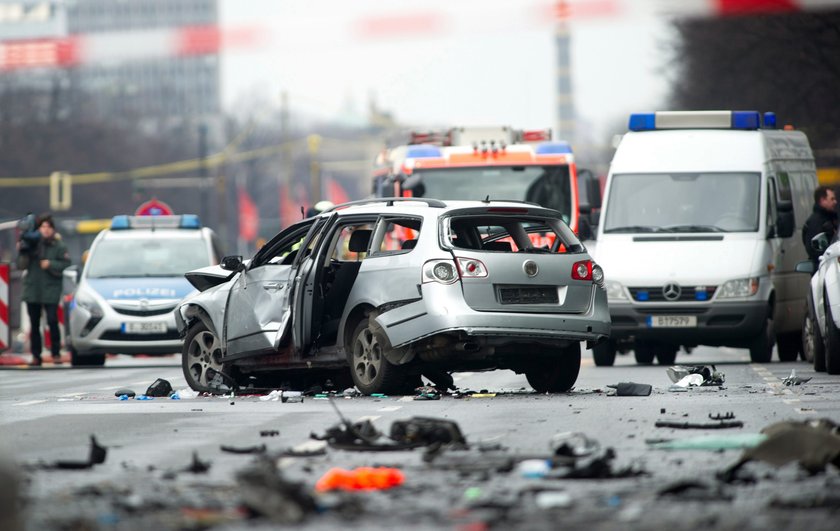 Wybuch w Berlinie. W samochodzie była bomba