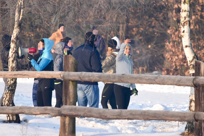 Trening z Anną Lewandowską