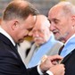 Andrzej Duda odznacza Antoniego Macierewicza Orderem Orła Białego