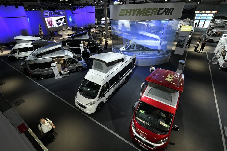 'Hymer' camper