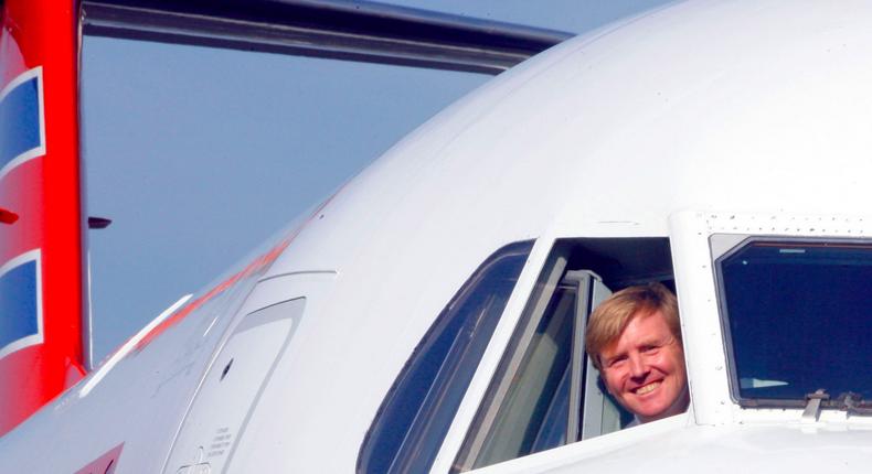 King Willem-Alexander is a qualified pilot.