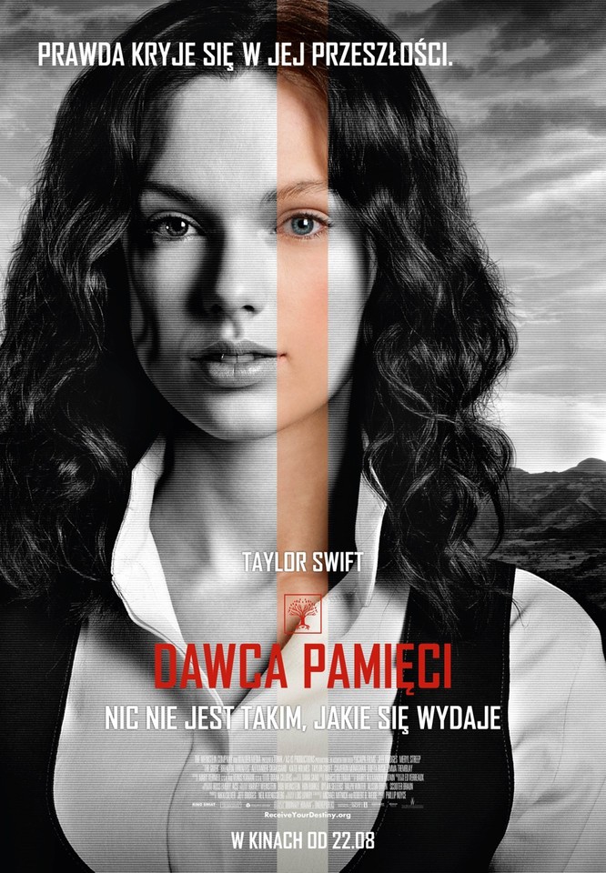 "Dawca Pamięci" - plakat -  Taylor Swift