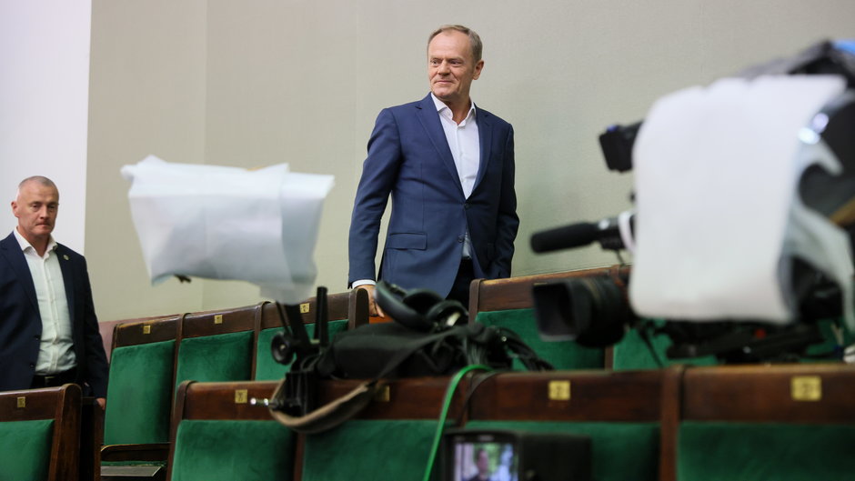 Donald Tusk w Sejmie (26.05.2023)