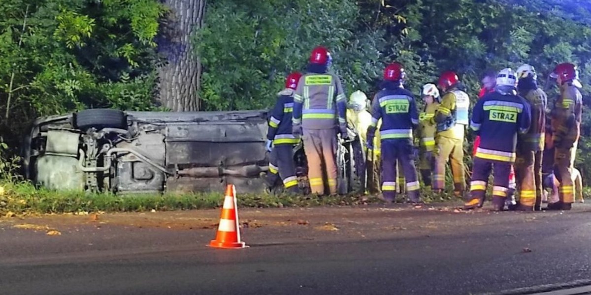 Wypadek znanego muzyka pod Opolem. "Miałem 1,5 km do domu"