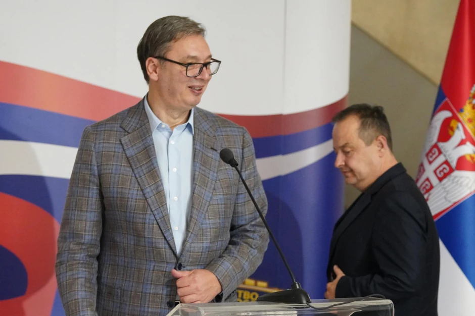 Aleksandar Vučić i Ivica Dačić