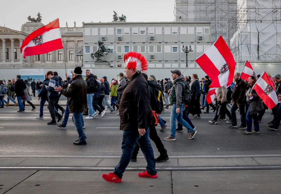 Protesti u Austriji zbog kovid restrikcija
