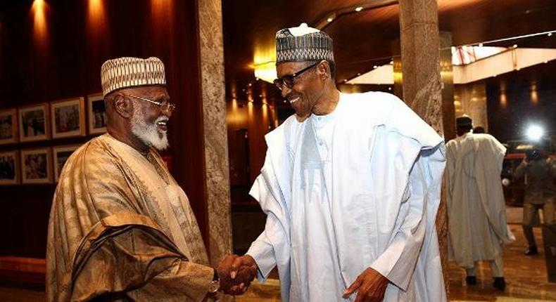 President Muhammadu Buhari holds secret meeting with former Heads of State, Abdulsalami Abubakar