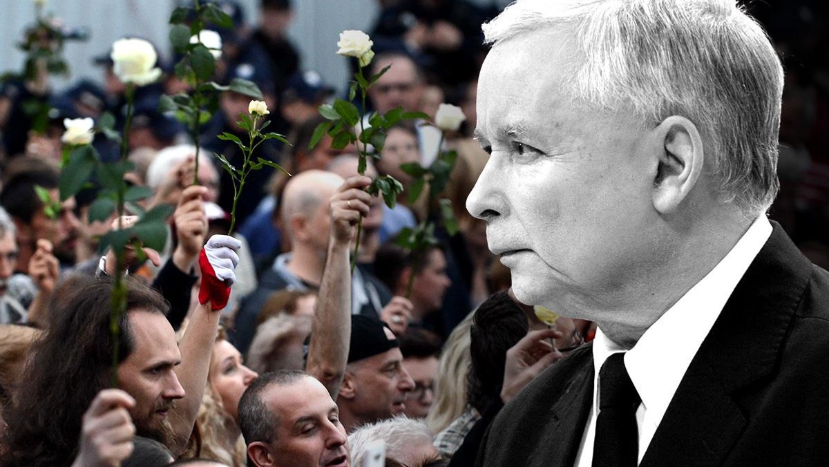 jarosław kaczyński kontrmanifestacja miesięcznica smoleńska obywatele rp