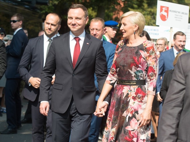 Agata Kornhauser-Duda i Andrzej Duda