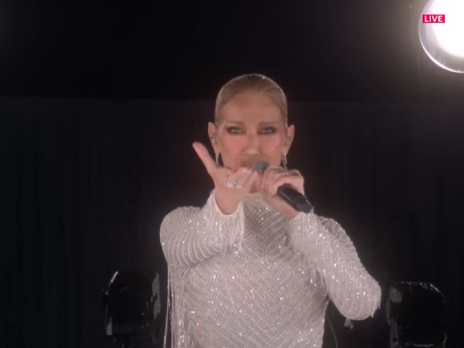 Selin Dion na otvaranju Olimpijskih igara 26. jula u Parizu
