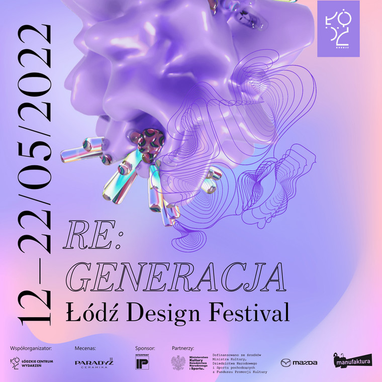 Łódź Design Festival 2022 (plakat)