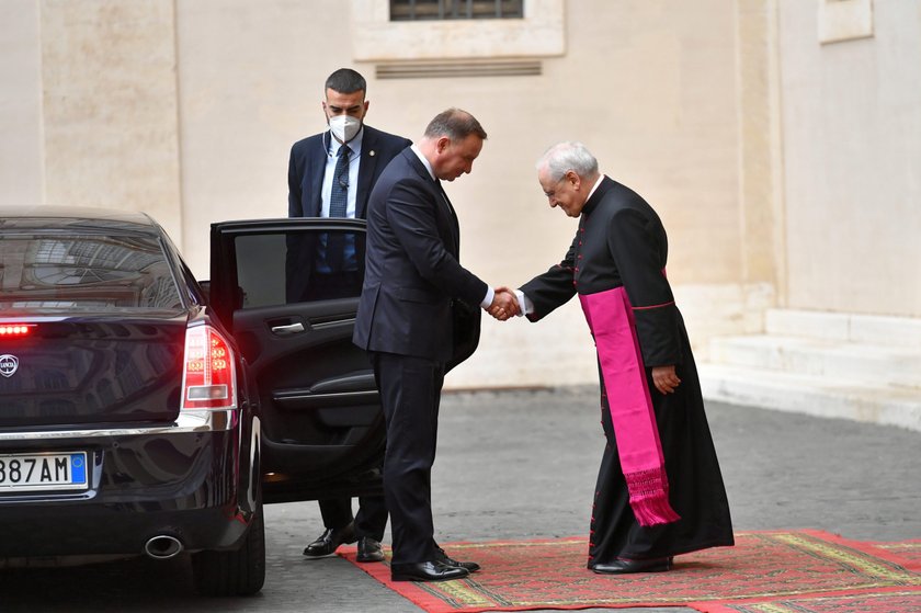 Andrzej Duda z wizytą u papieża Franciszka