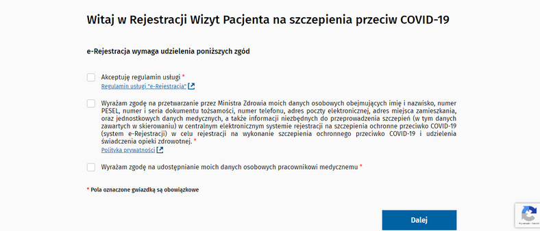 Musimy również zgodzić się na ich udostępnienie