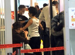 Przeszukali Rokitę na lotnisku