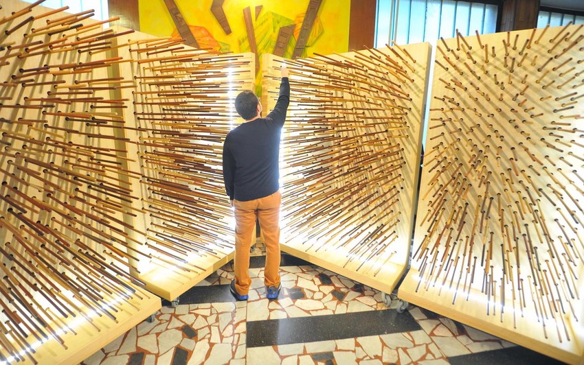 Ksiloteka je napravljena od uzoraka čak 148 vrsta drveta