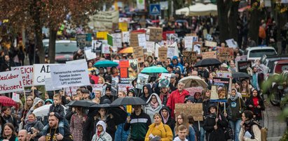 Protest w obronie polskich zwierząt