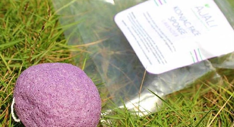 Ajali Konjac Sponge in Lavender