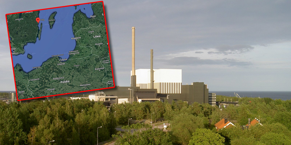 Elektrownia atomowa w Oskarshamn na południu Szwecji.