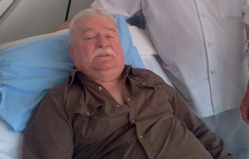 Lech Wałęsa wydobrzał. Właśnie opuścił szpital