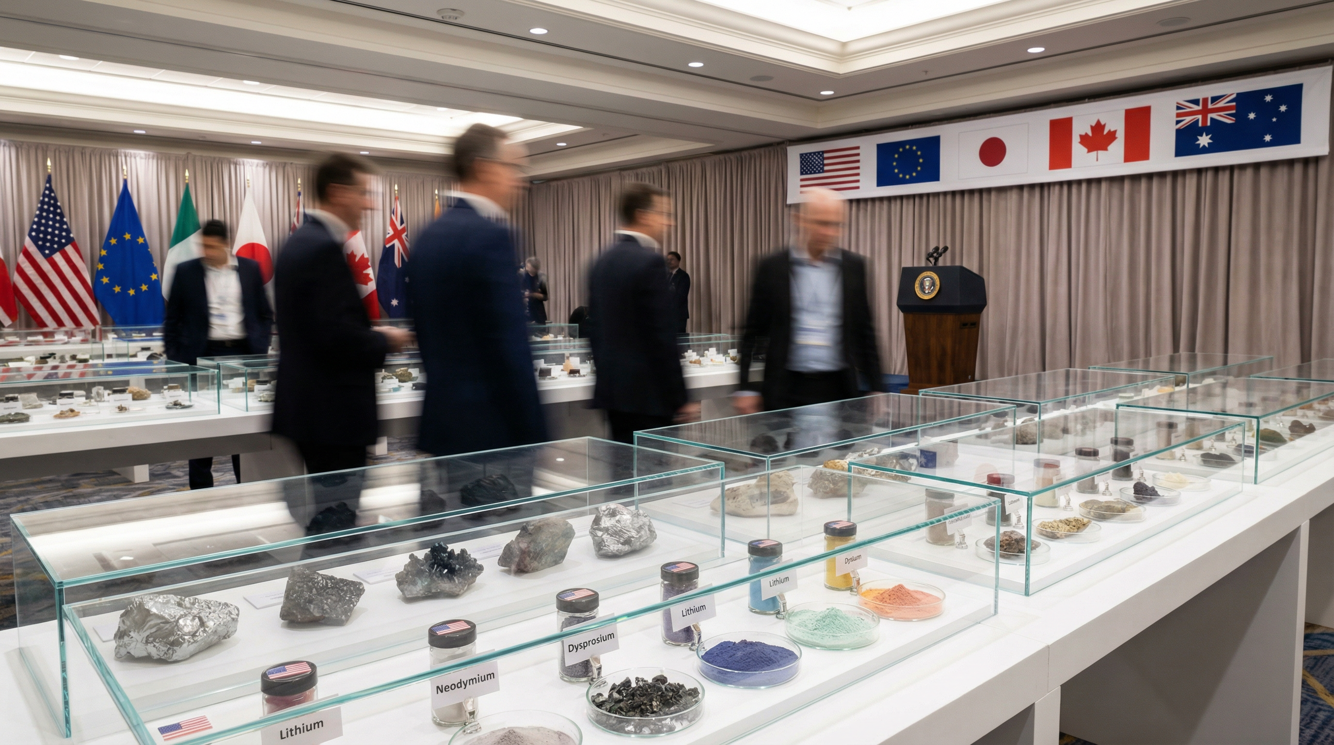 12 milliards de dollars pour contrer la mainmise chinoise sur les terres rares