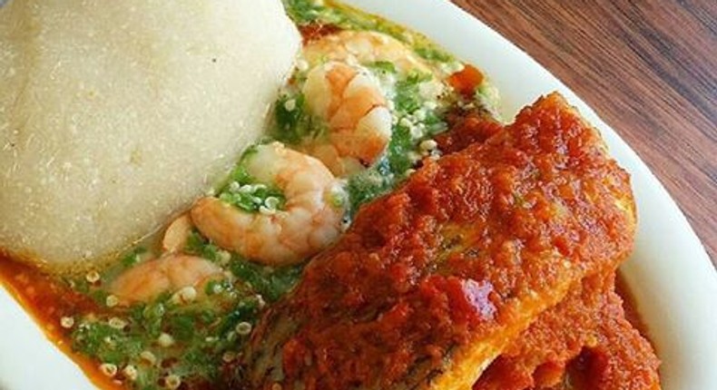 Eba and Okro