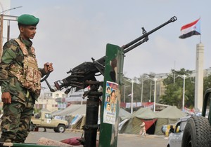 Vojnik STC u Adenu, Jemen, 31. decembra