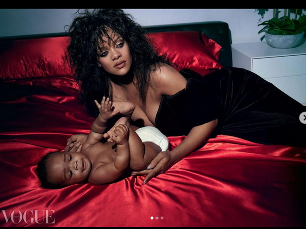 Rihanna z synkiem